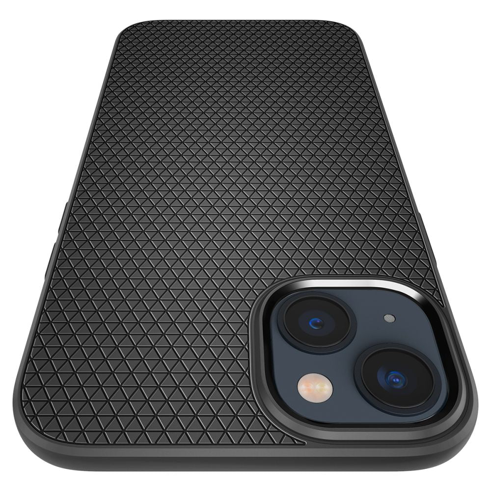 Futrola za Apple iPhone 14, Spigen, Liquid Air, Mat crna