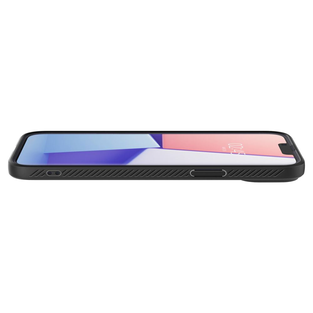 Futrola za Apple iPhone 14, Spigen, Liquid Air, Mat crna