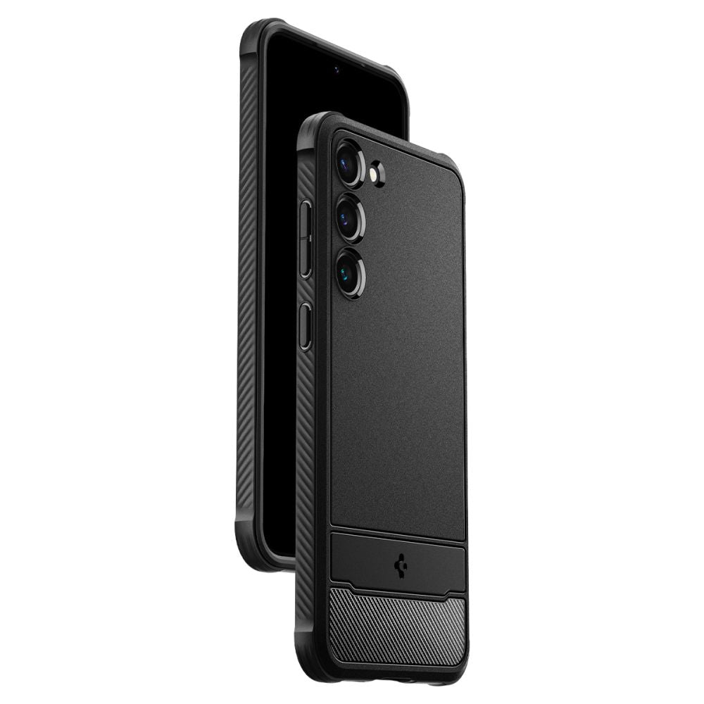 Futrola za Samsung Galaxy S23 S911, Spigen, Rugged Armor, Crna ACS05711