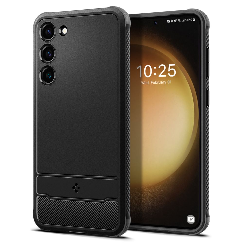 Futrola za Samsung Galaxy S23 S911, Spigen, Rugged Armor, Crna ACS05711