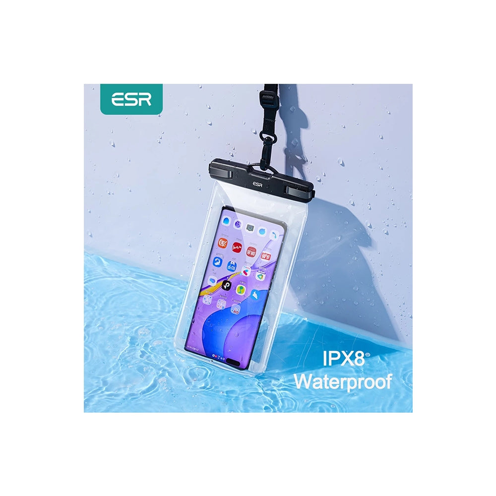 Univerzalna Vodootporna Torbica za Telefon max. 6.5inch, ESR, Crna