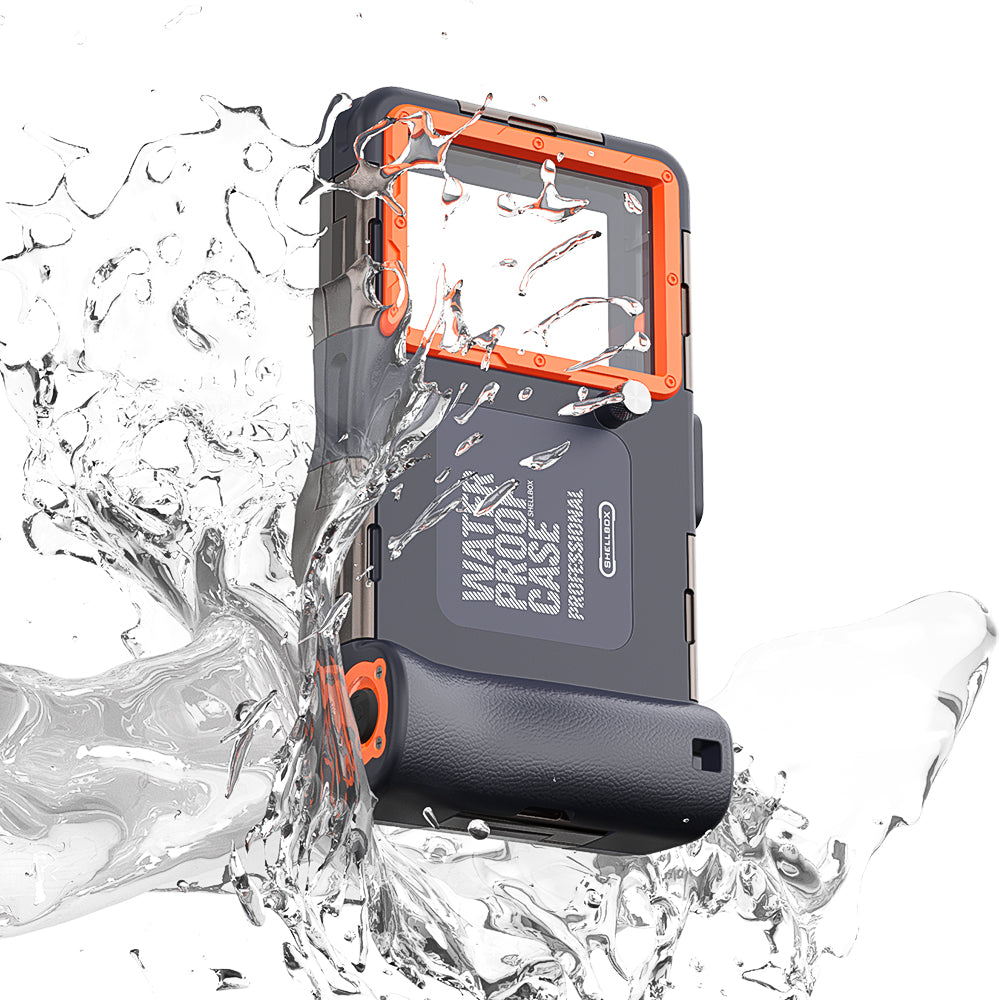 Univerzalna Vodootporna Torbica za Telefon max. 6.8inch, ShellBox, Crna