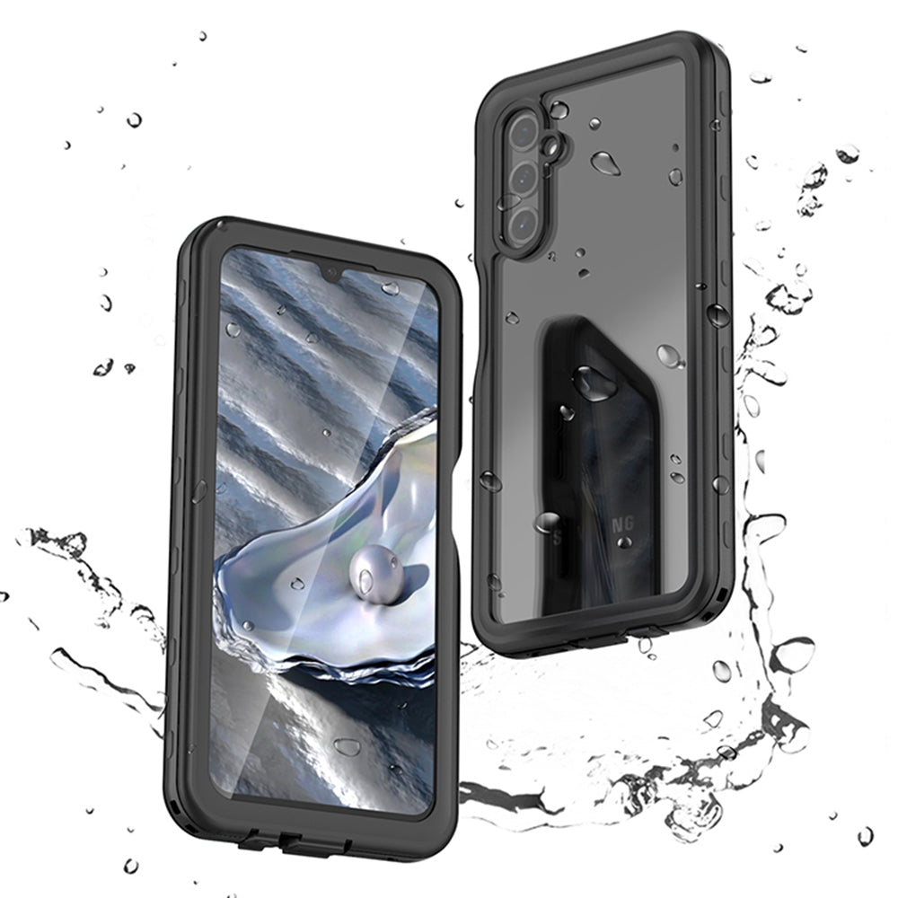 Vodootporna maska za Samsung Galaxy A17 4G / A17 5G, ShellBox, Crna
