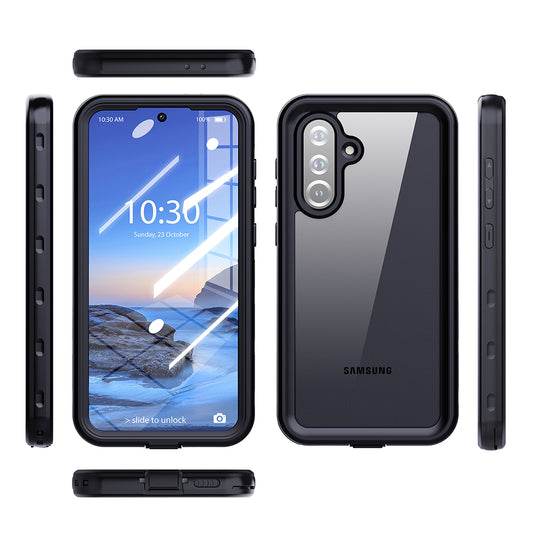Vodootporna maska za Samsung Galaxy A36 A366, ShellBox, Crna