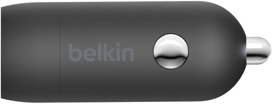 Auto punjač Belkin BoostCharge, 30W, 3A, 1 x USB-C, Crni CCA004btBK