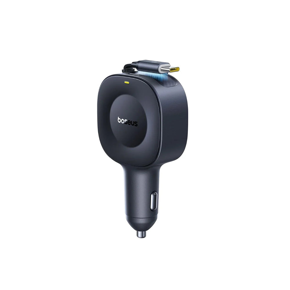 Auto punjač s USB-C kabelom Baseus PrimeTrip VR2, 30W, 3A, 1 x USB-C, Crni C0206400