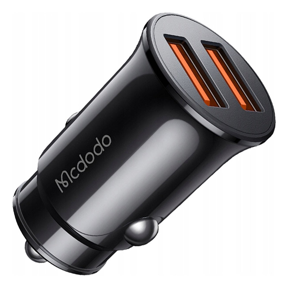 Auto punjač McDodo CC-6602, 12W, 2.4A, 2 x USB-A, Crni