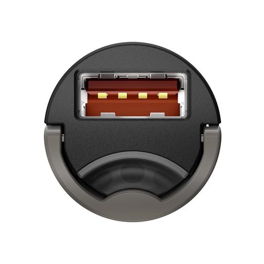 Auto punjač Baseus Star Mini, 30W, 3A, 1 x USB-A, Sivi VCHX-A0G
