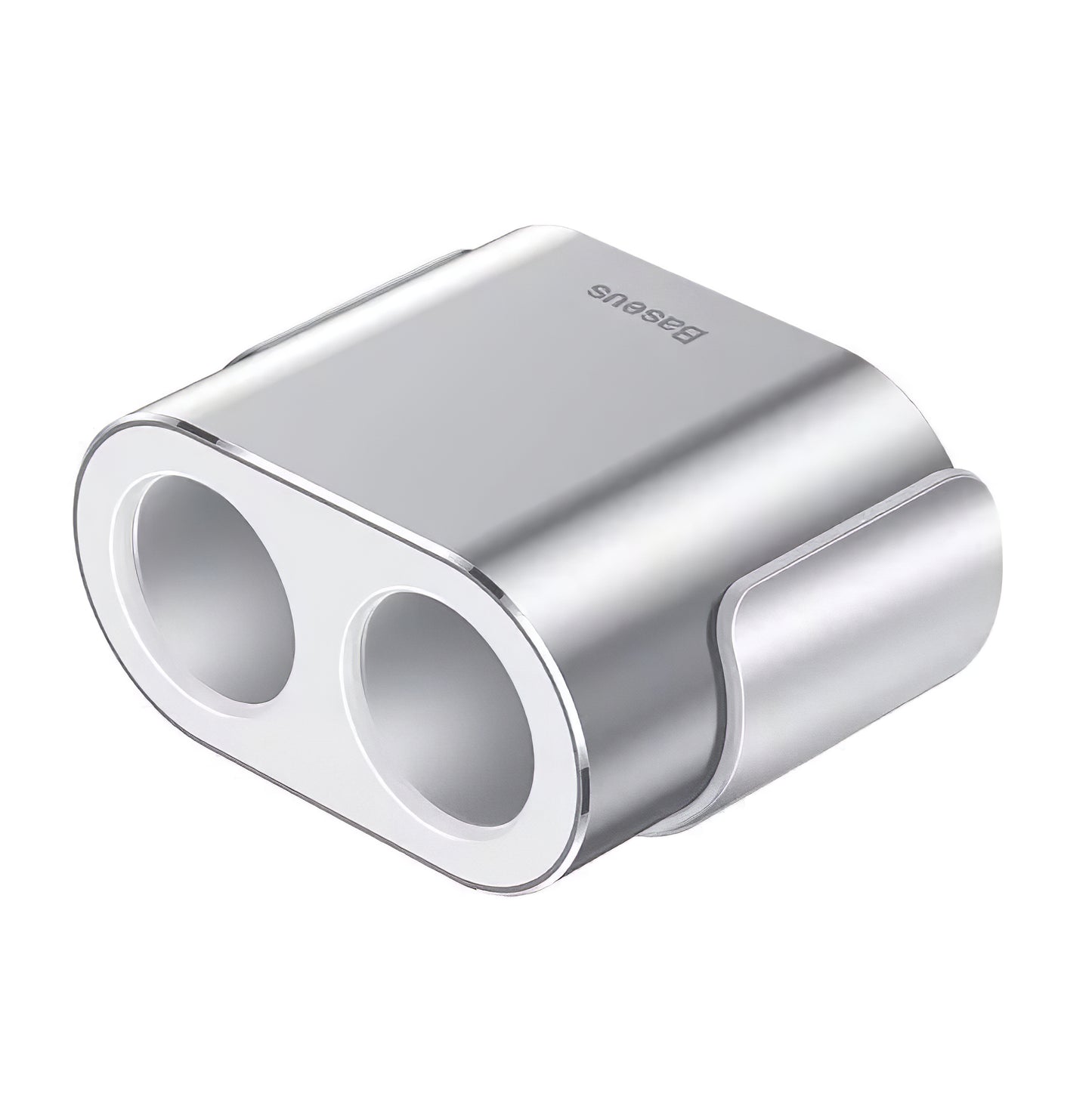 Auto punjač Baseus visoke učinkovitosti, 95W, 2.1A, 2 x produžetak upaljača - 2 x USB-A, Srebrni CRDYQ-0S