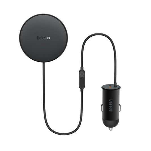 Bežični auto punjač Baseus CW01, 15W, 1.67A, Crni C0013A01