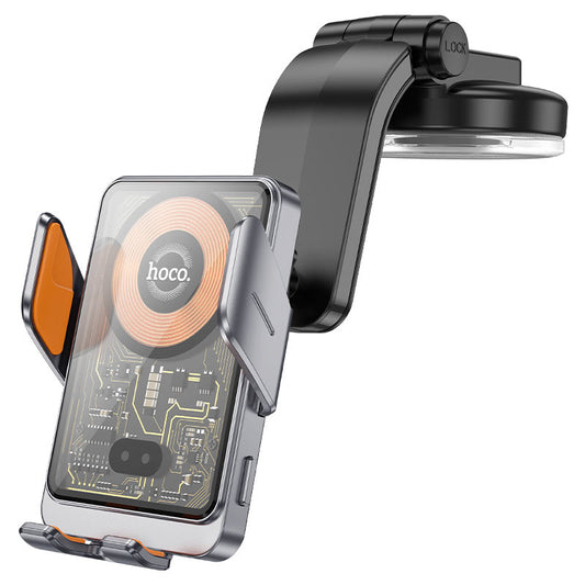 Auto punjač bez žica HOCO HW8, 15W, 1.67A, Crni
