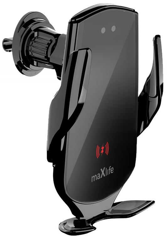 Auto punjač bežični MaXlife MXCH-08, 15W, 1.67A, Crni