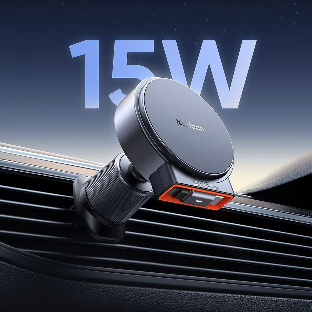 Auto punjač bez žice McDodo CH-3000, 15W, 1.67A, Crni