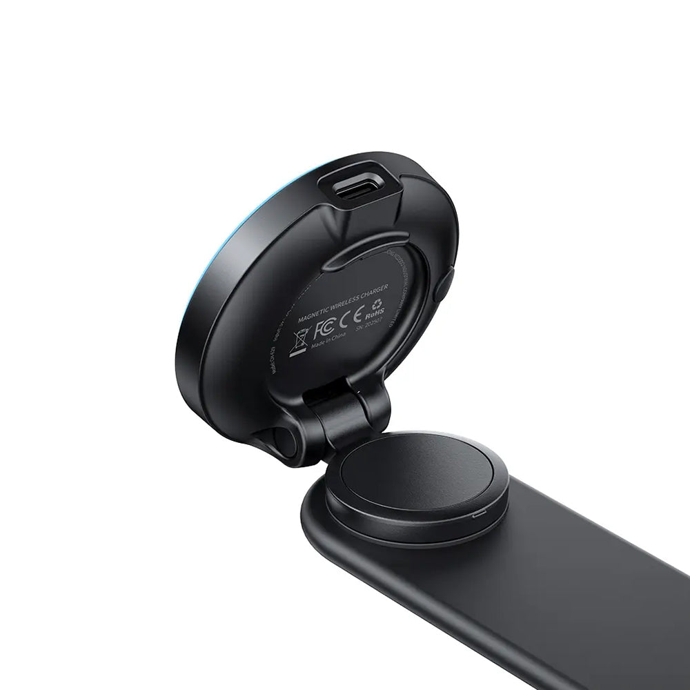 Bežični auto punjač McDodo CH-6290, 15W, 1.67A, Crni