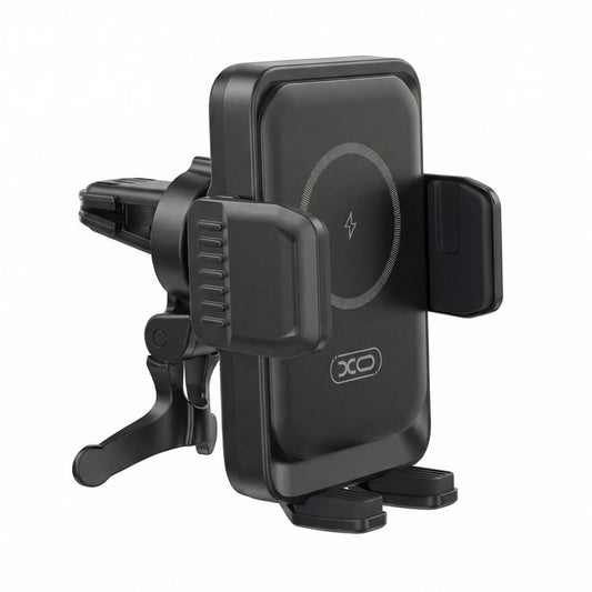 Bežični auto punjač XO Design WX046, 15W, 1.67A, Crni
