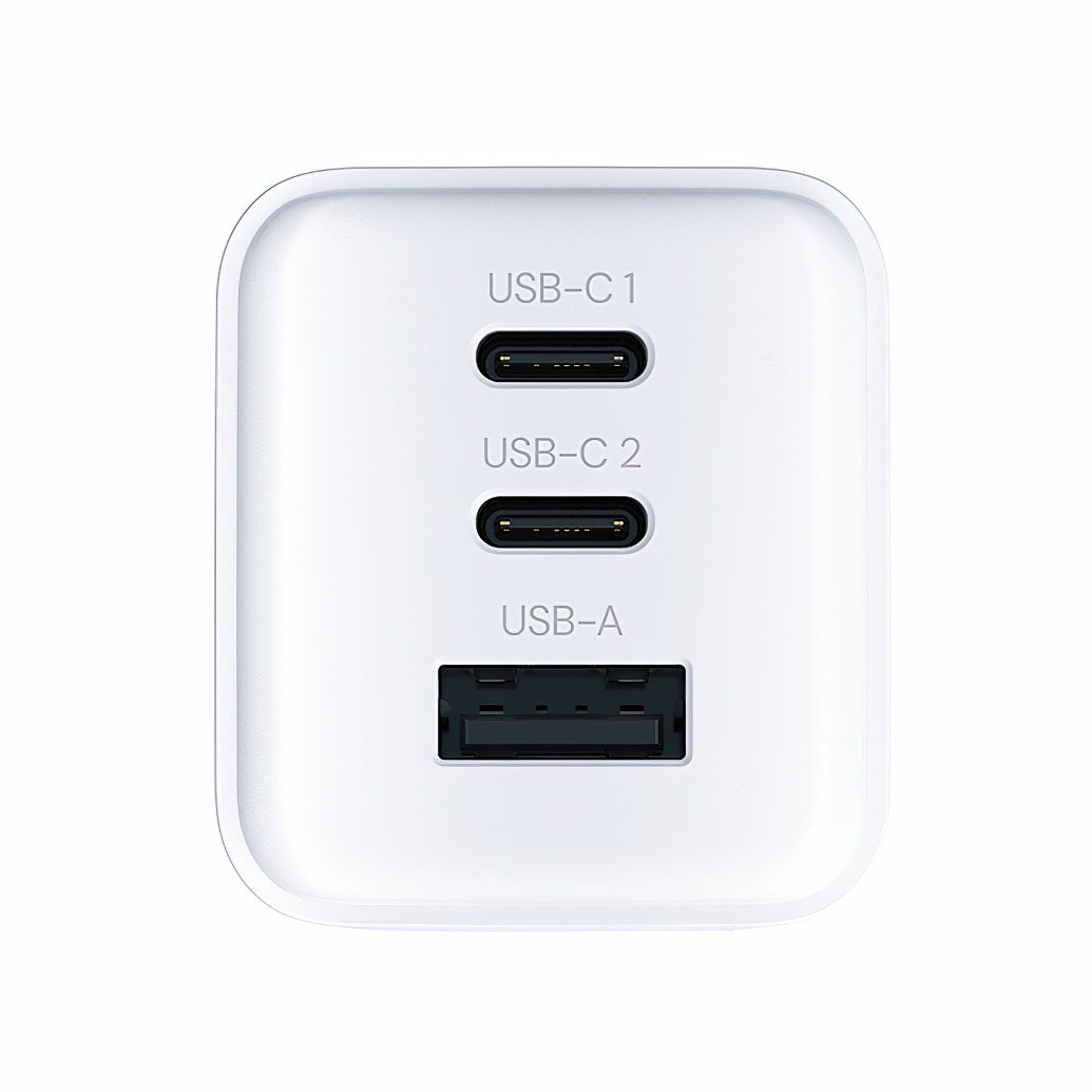Punjač mreže Allity. ATC-01-65WACC Fast, 65W, 3.25A, 1 x USB-A - 2 x USB-C, Bijela