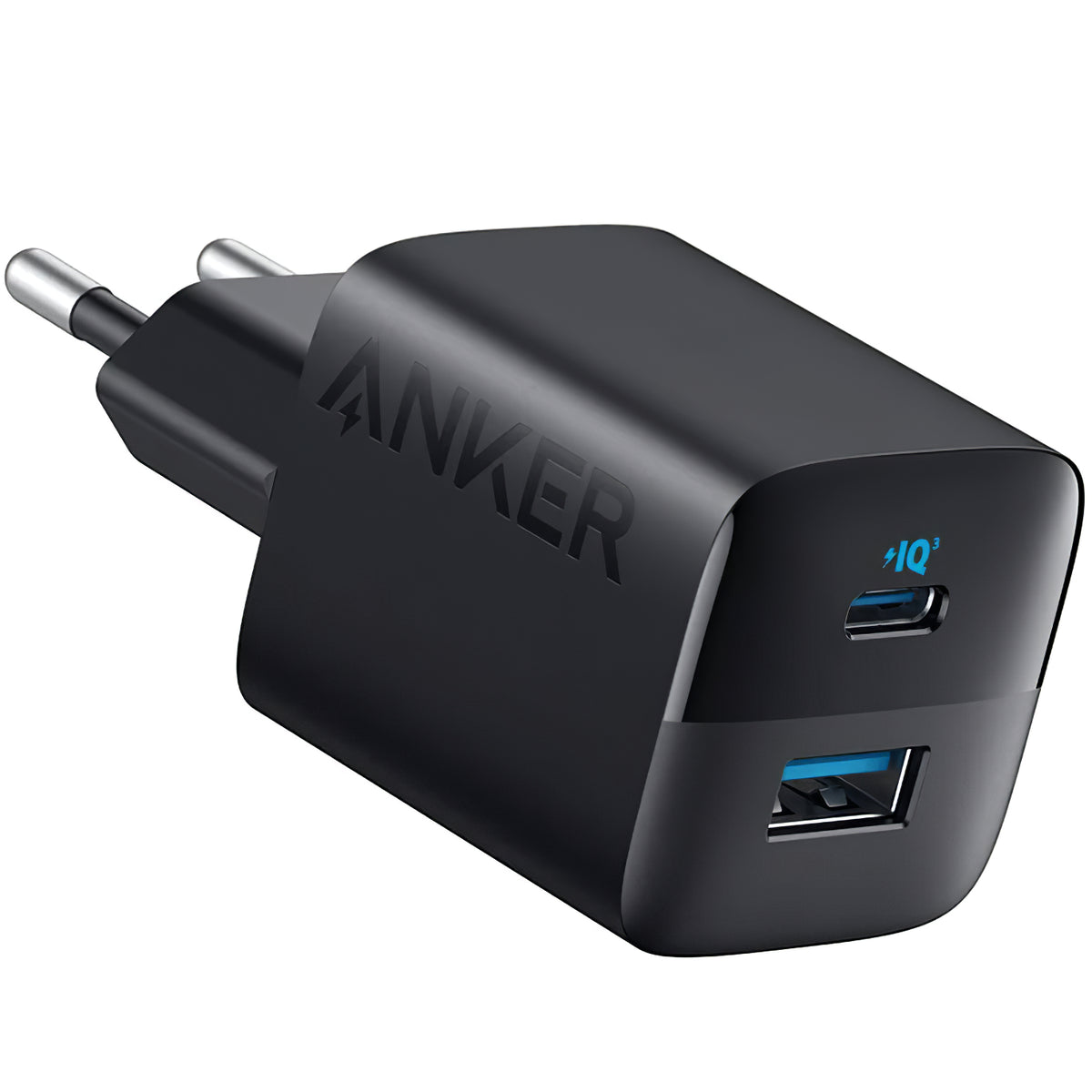 Punjač za mrežu Anker 323, 33W, 3A, 1 x USB-A - 1 x USB-C, Crni A2331G11