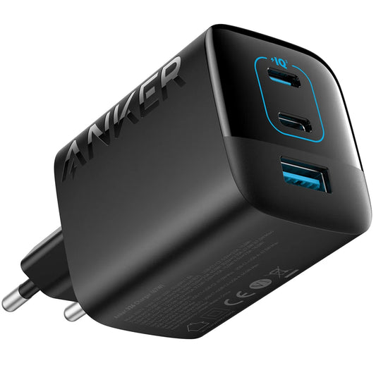 Punjač Anker 336, 67W, 3.25A, 1 x USB-A - 2 x USB-C, Crni A2674G11