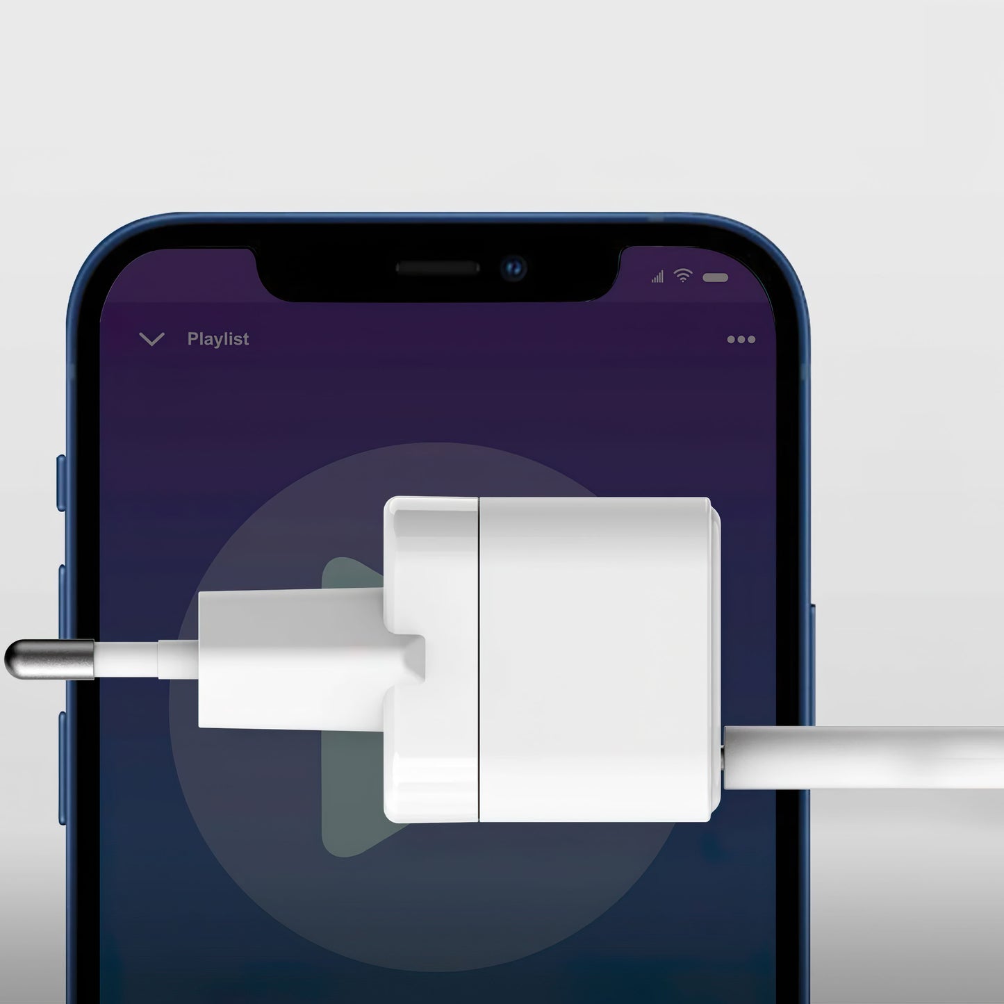 Punjač za mrežu Anker PowerPort III Cube, 20W, 3A, 1 x USB-C, Bijeli A2149G21