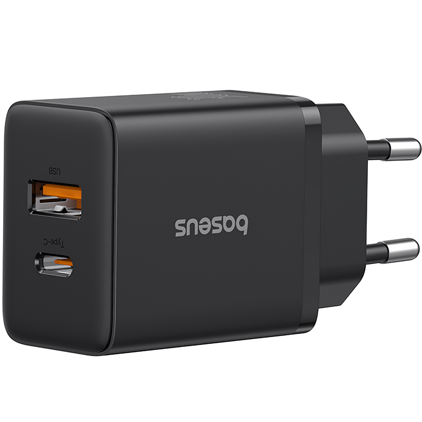 Punjač mreže Baseus Cube, 20W, 3A, 1 x USB-A - 1 x USB-C, Crni P10111403113-00
