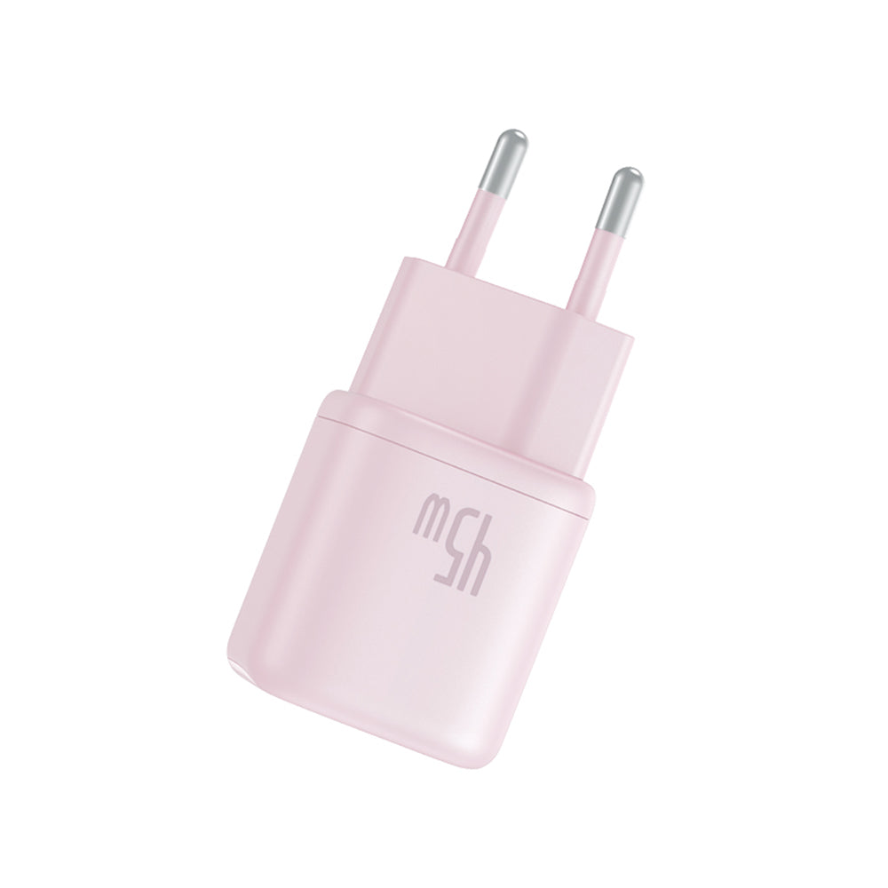 Punjač Baseus PicoGo, 45W, 3A, 1 x USB-C, Roza P10176800413-00