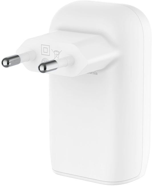 Punjač Mreže Belkin BoostCharge, 67W, 3A, 3 x USB-C, Bijela WCC002vfWH