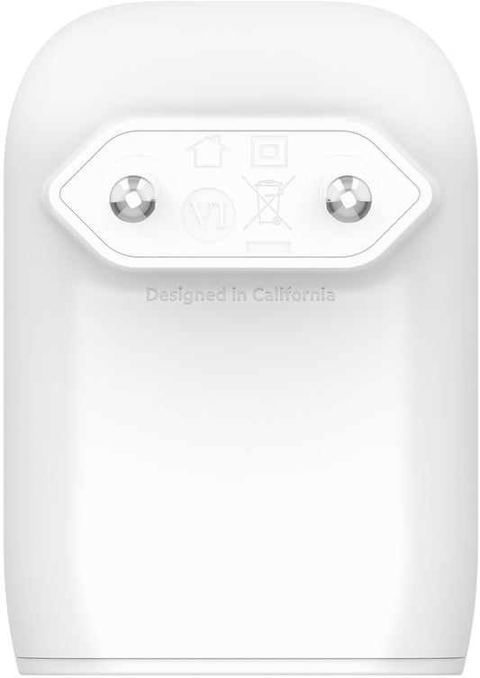 Punjač za mrežu Belkin BoostCharge Dual, 37W, 3A, 1 x USB-A - x USB-C, Bijela WCB007vfWH