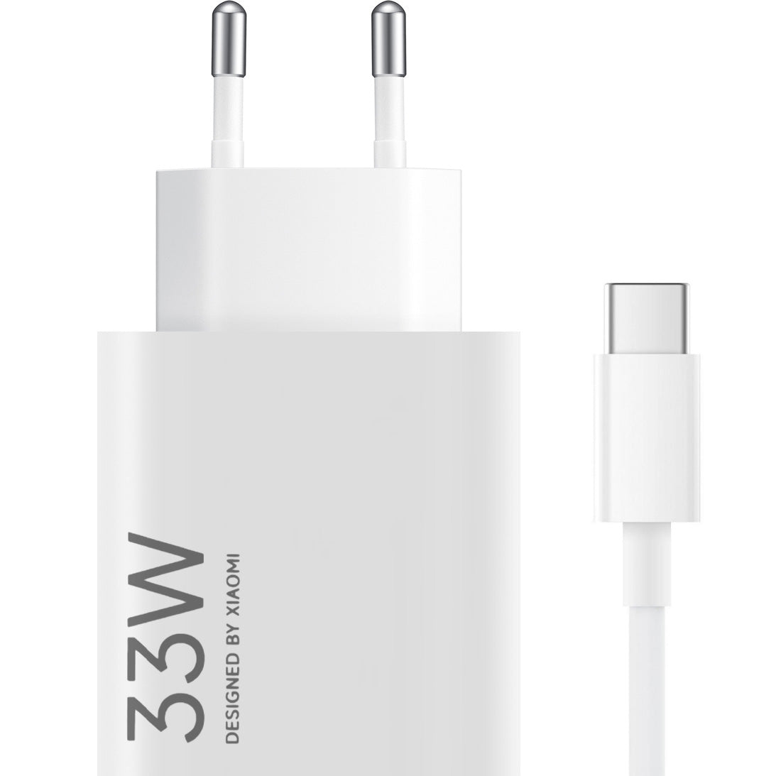 Punjač mreže s USB-C kabelom Xiaomi, 33W, 3A, 1 x USB-A, Bijeli BHR9956EU