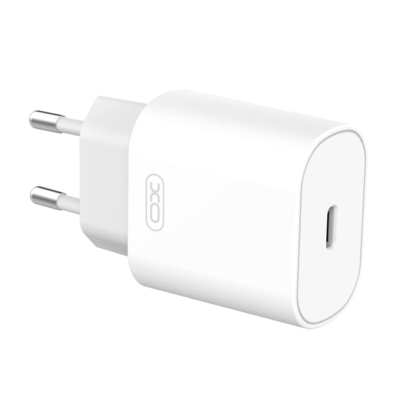 Punjač mreže XO Design, 25W, 3A, 1 x USB-C, Bijeli