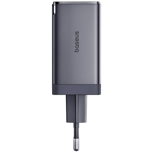 Punjač za mrežu s USB-C kabelom Baseus GaN5 Ultra, 65W, 3.25A, 1 x USB-A - 2 x USB-C, Sivi P10110812827-Z1