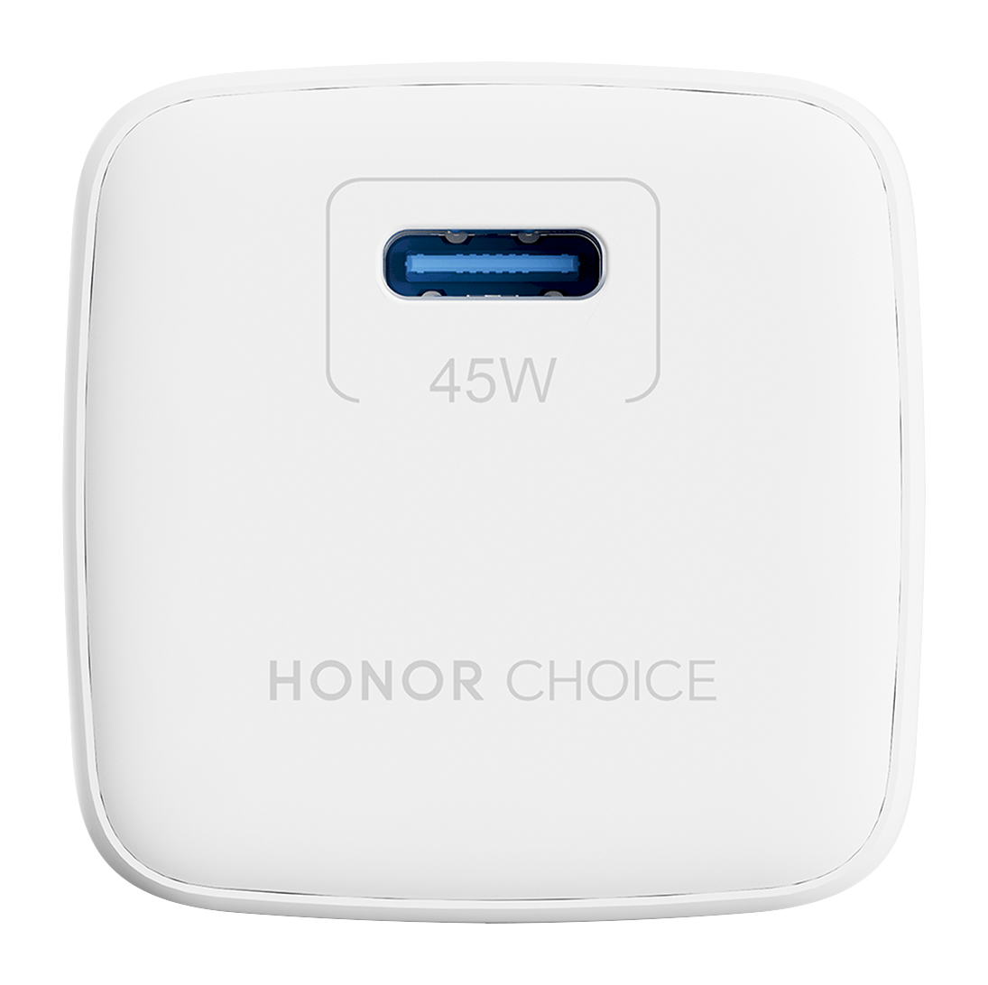 Punjač za mrežu s USB-C kabelom Honor Choice CP045E, 45W, 3A, 1 x USB-C, Bijela 5504ALHP