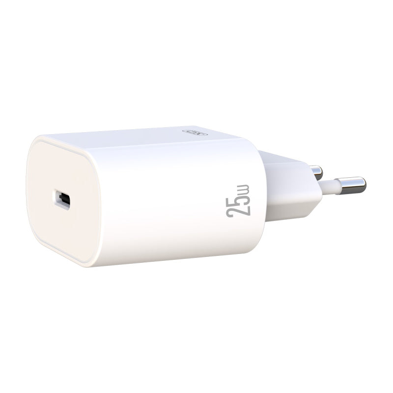 Punjač mreže XO Design, 25W, 3A, 1 x USB-C, Bijeli