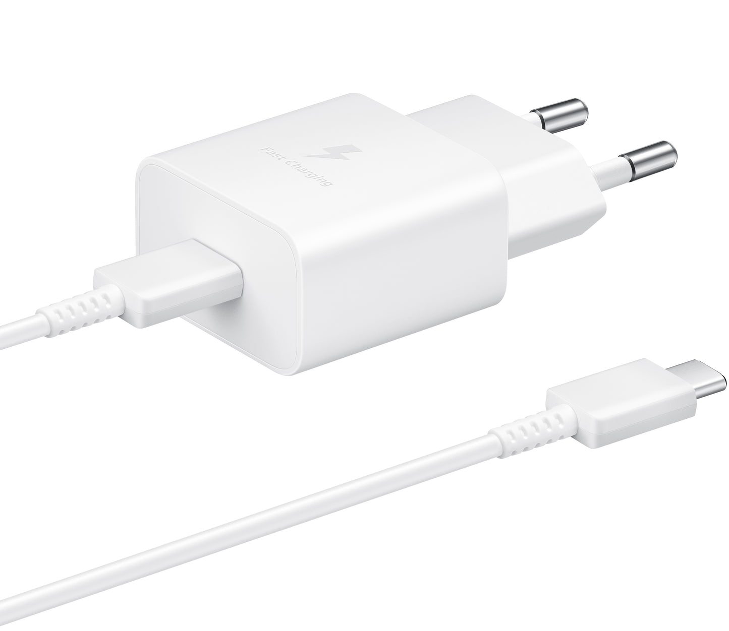 Mrežni punjač s USB-C kabelom Samsung, 15W, 2A, 1 x USB-C, Bijeli EP-T1510XWEGEU