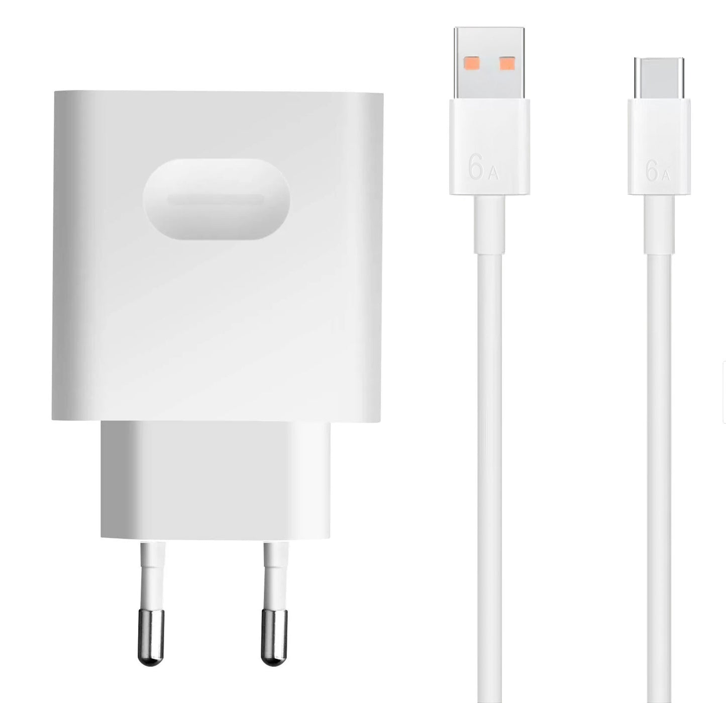 Punjač za mrežu s USB-C kabelom Huawei HW-110600E02, 66W, 6A, 1 x USB-A, Bijeli 02221773