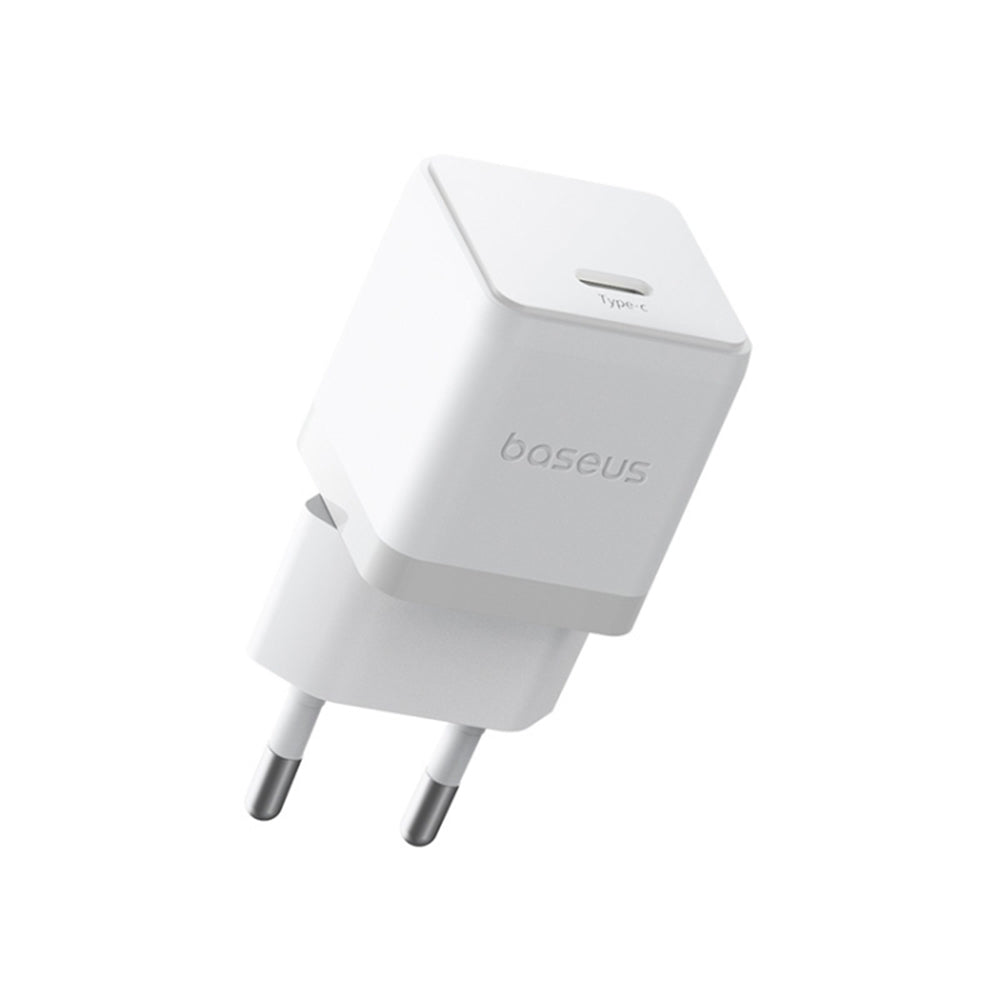 Punjač mreže s USB-C kabelom Baseus Palm, 30W, 3A, 1 x USB-C, Bijeli P10111605213-01