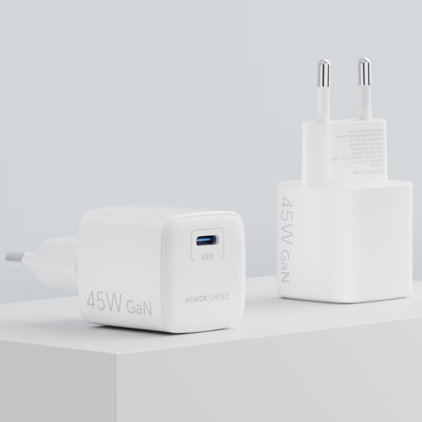 Punjač za mrežu s USB-C kabelom Honor Choice CP045E, 45W, 3A, 1 x USB-C, Bijela 5504ALHP