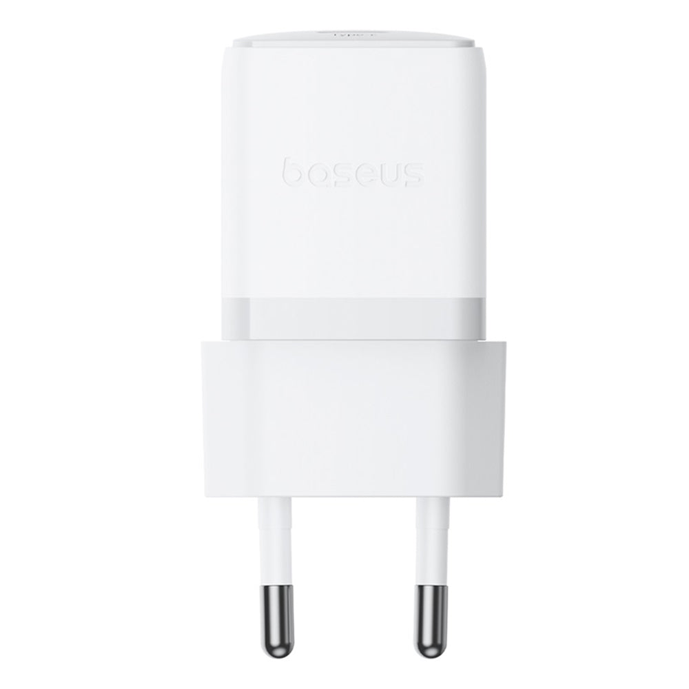 Punjač za mrežu s USB-C kabelom Baseus Palm, 20W, 3A, 1 x USB-C, Bijeli P10111602213-01