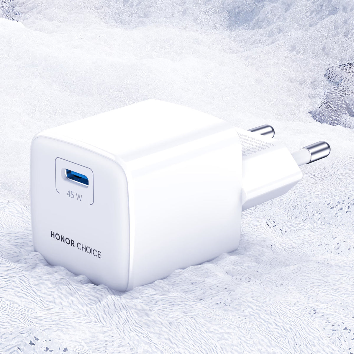 Punjač za mrežu s USB-C kabelom Honor Choice CP045E, 45W, 3A, 1 x USB-C, Bijela 5504ALHP