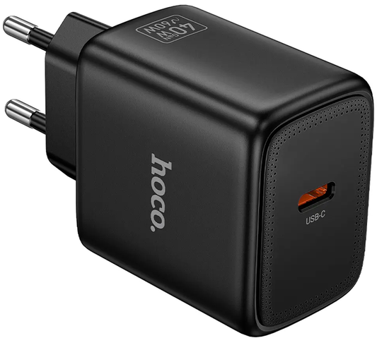 Punjač za mrežu HOCO N83, 40W, 3A, 1 x USB-C, Crni
