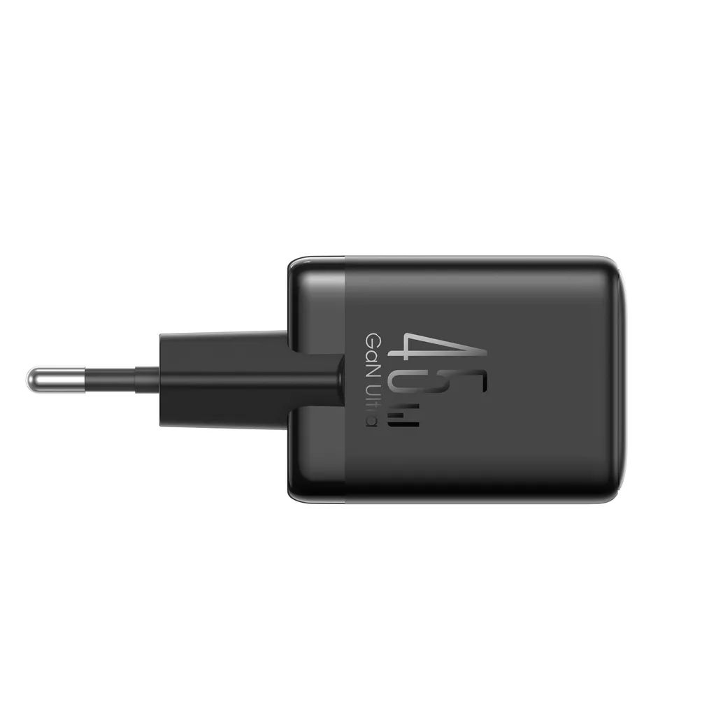 Punjač mreže Joyroom JR-TCG17, 45W, 3A, 2 x USB-C, Crni