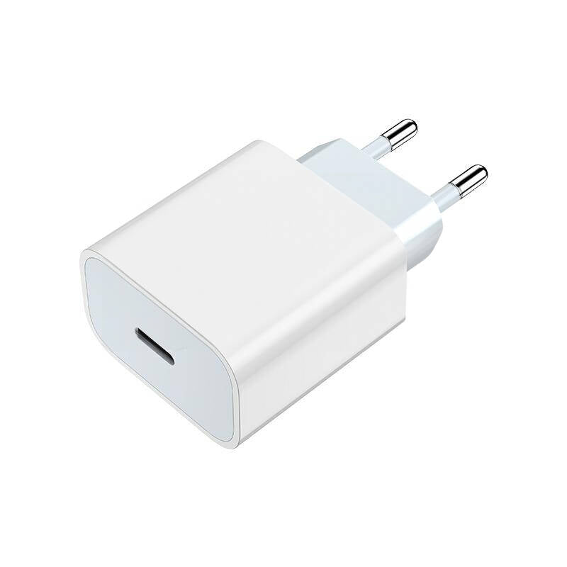 Punjač za mrežu Prestico F25, 25W, 3A, 1 x USB-C, Bijeli