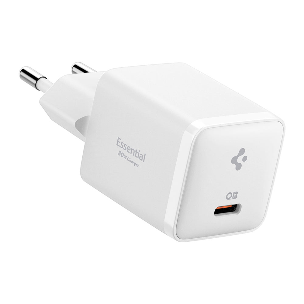 Punjač za mrežu Spigen EE301EU Essential, 30W, 3A, 1 x USB-C, Bijeli ACH09492