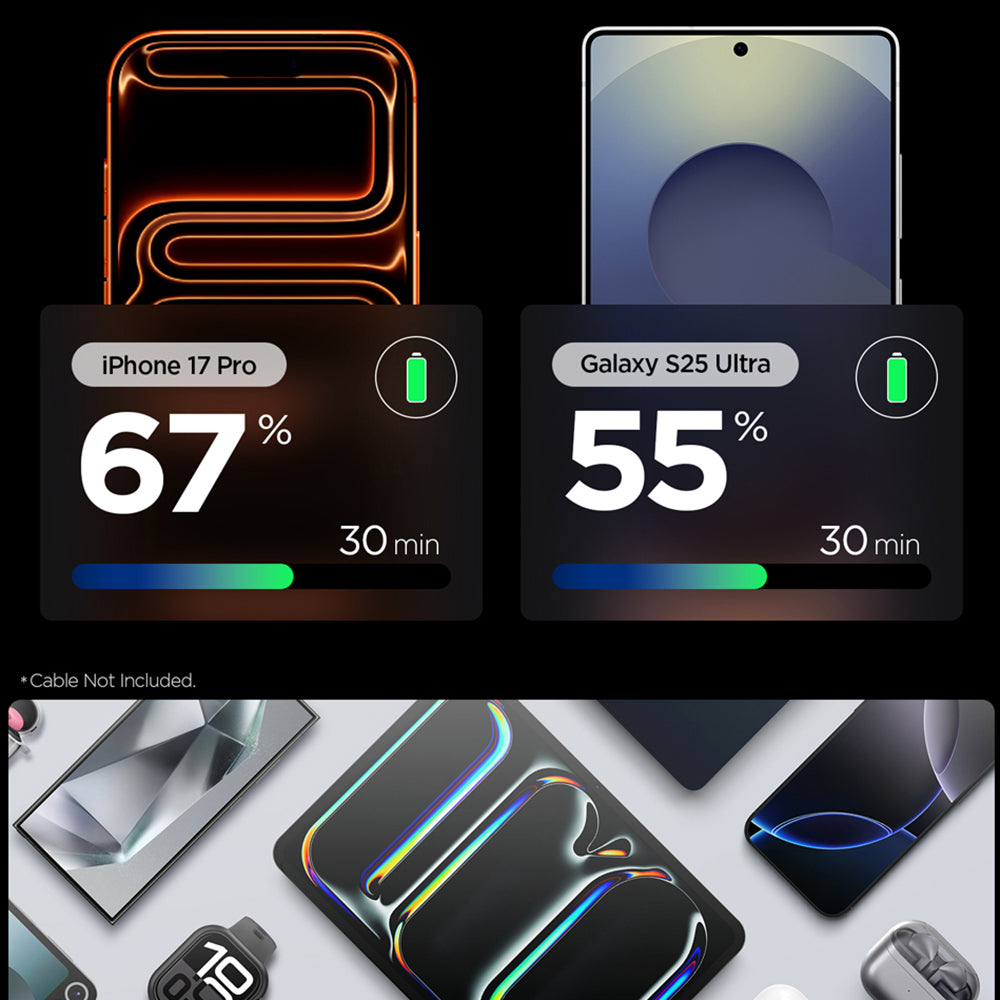 Punjač za mrežu Spigen EE301EU Essential, 30W, 3A, 1 x USB-C, Bijeli ACH09492