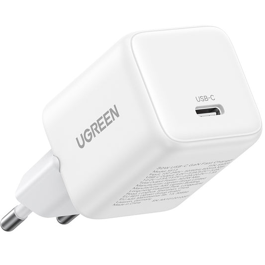 Punjač za mrežu UGREEN X513, 30W, 3A, 1 x USB-C, Bijeli