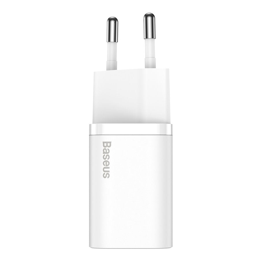 Punjač Baseus Super Si, 25W, 3A, 1 x USB-C, Bijeli CCSP020102