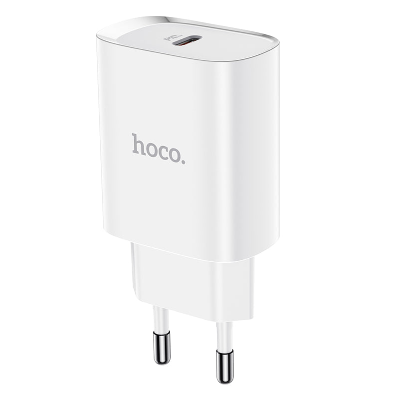 Mrežni punjač HOCO N14, 20W, 3A, 1 x USB-C, Bijela