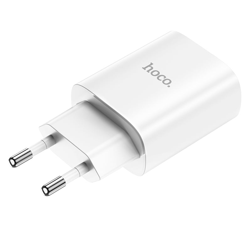 Mrežni punjač HOCO N14, 20W, 3A, 1 x USB-C, Bijela