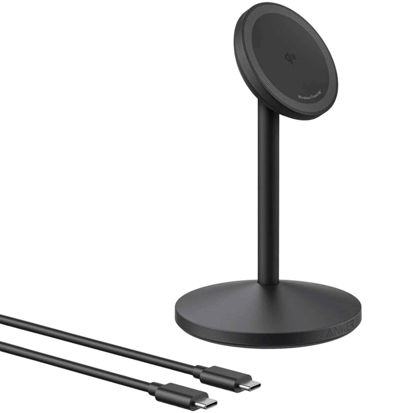 Bežični punjač Anker MagGo Stand, 15W, 1.67A, Crni A25X1H11