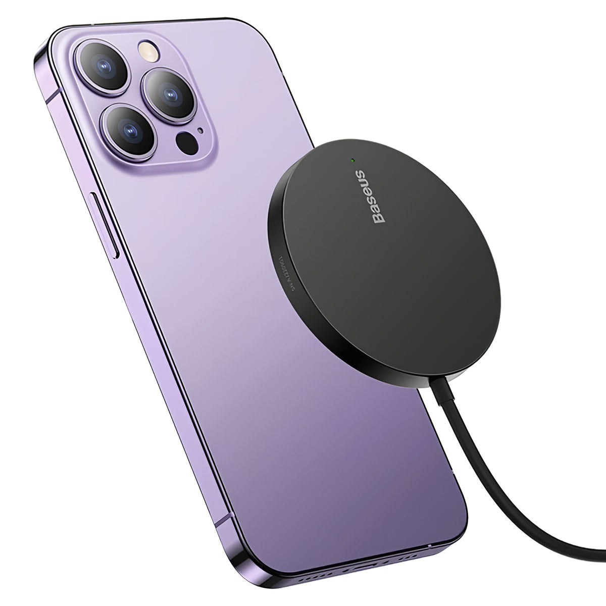 Bežični punjač Baseus Simple Mini 3, 15W, 1.67A, Crni CCJJ040001