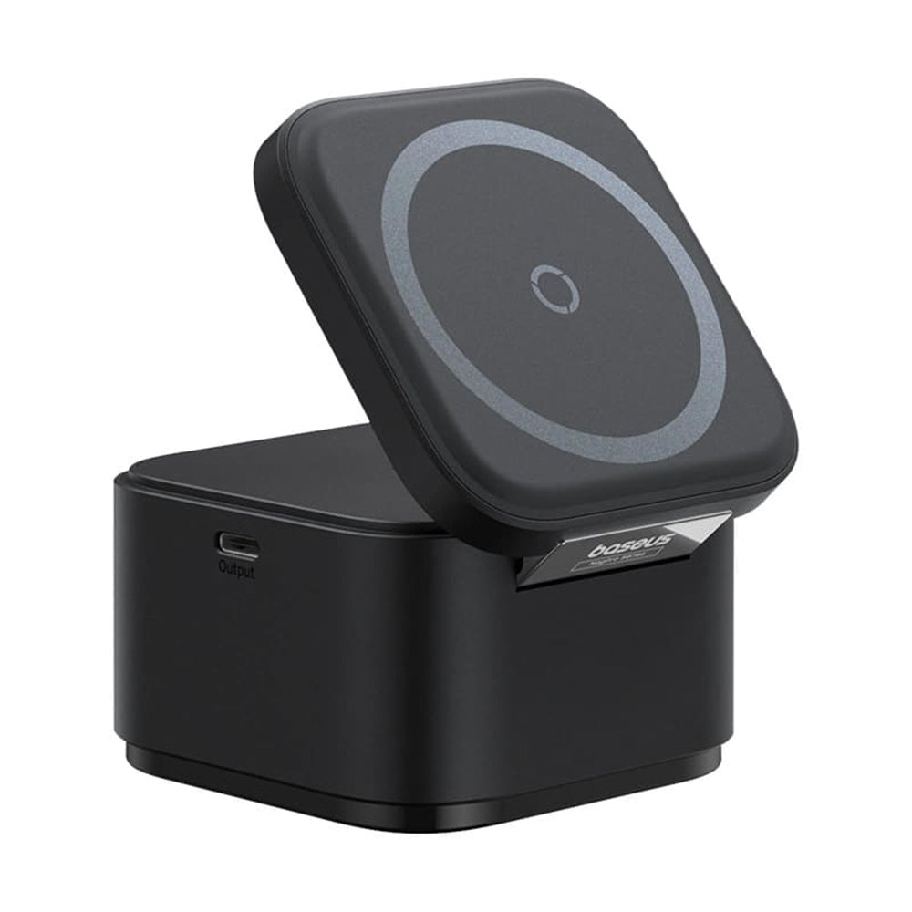 Baseus MagPro bežični mrežni punjač, 25 W, 1 × USB-C, crni P10264100123-00